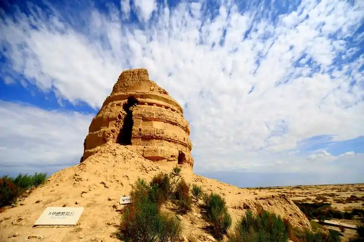 【瓜州景点图片】锁阳城遗址