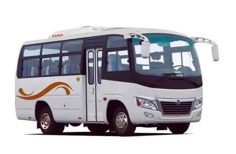 东风莲花19座通勤客车6米中巴车国六排放b1驾证驾驶