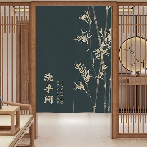 厕所门帘卫生间挂帘