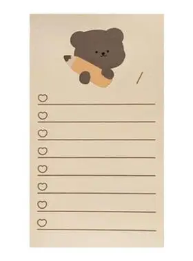 bamtori韩国ins风可爱卡通便签