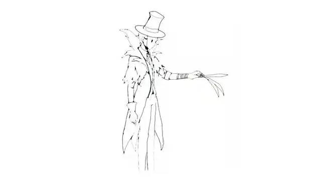 第五人格杰克怎么画