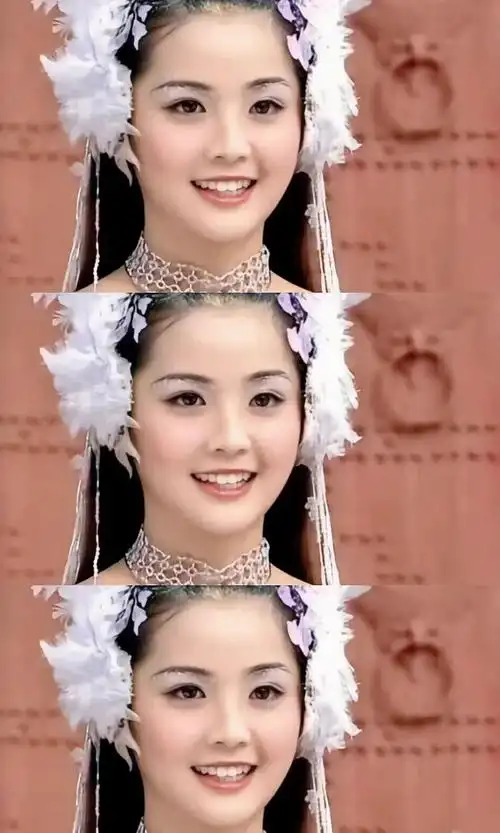 然而,当阿sa扮演紫兰仙子时,她美得让我惊艳.