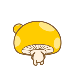 蘑菇背影走路gif动图_动态图_表情包下载_soogif