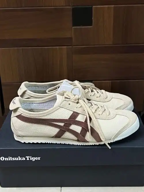 tiger鬼冢虎荔枝纹奶茶棕07