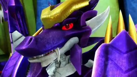 猪猪侠:超人强打败怪物!没想到一举一动竟都在魔龙王眼下