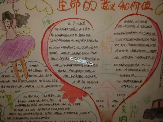 生命的意义和价值手抄报内容资料
