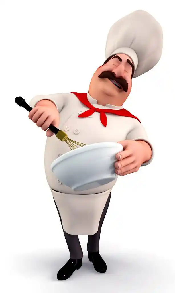 享受烹饪的快乐厨师