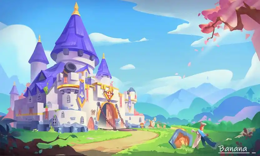 无命名城堡|插画|游戏原画|jenyyyy_原创作品-站酷zcool