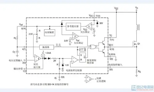 uc3845b悬浮驱动60v降压输出12v请帮忙分析下原理