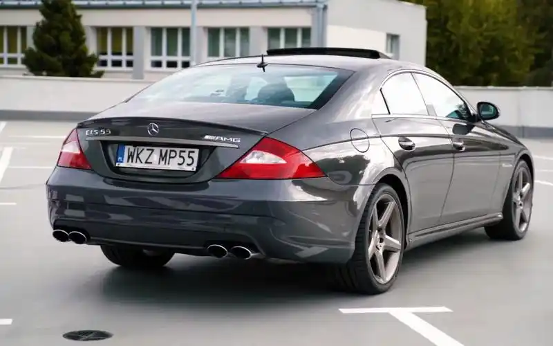 【汽车拍摄】奔驰cls 55 amg 西装暴徒 mercedes benz cls 55 amg