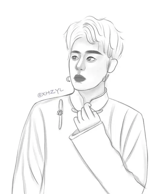 越来越好啦～这几天生理期很暴躁 静不下心两天才画一张#每天画画挑战