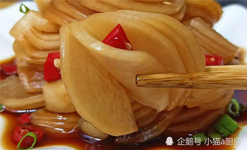 酸甜开胃的"糖醋萝卜",做法很简单,腌一天就能吃,学会不用买_腾讯新闻