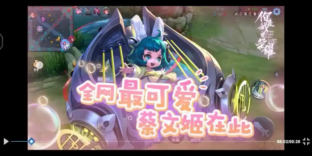 可可爱爱蔡文姬_王者荣耀