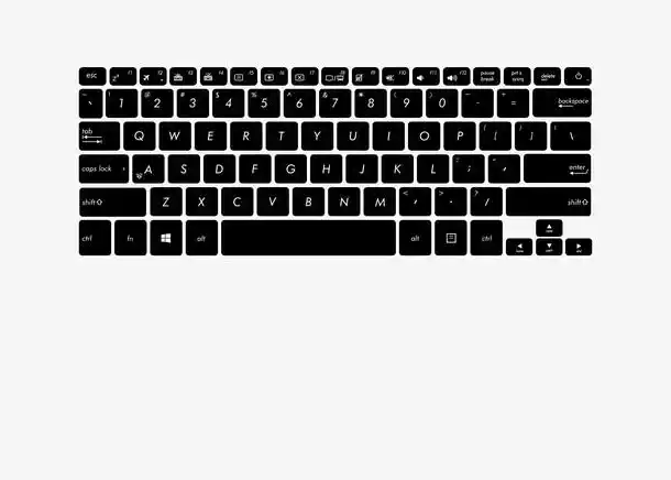 黑色的键盘免抠素材免费下载_觅元素51yuansu.com
