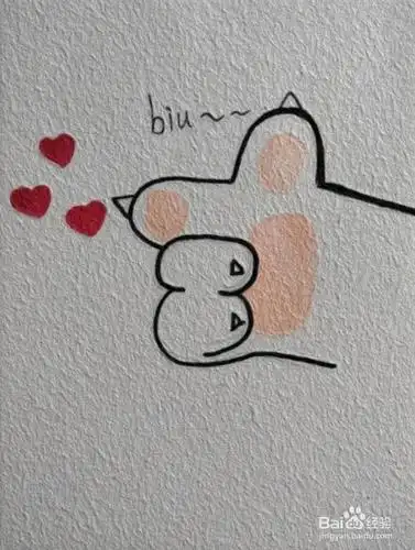 【简笔画教程】可爱猫爪简笔画