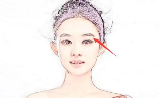 在面相中被称之为夫妻宫,若是奸门光亮饱满,血气旺,则这样的女人,天生