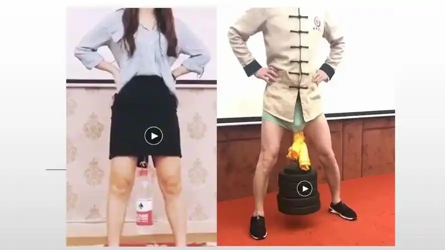 注:由于洗髓功垂吊涉及男性私密部位,垂吊的裸露视频无法直接展示