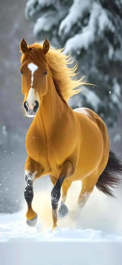 奔驰的骏马高清手机壁纸_网易订阅