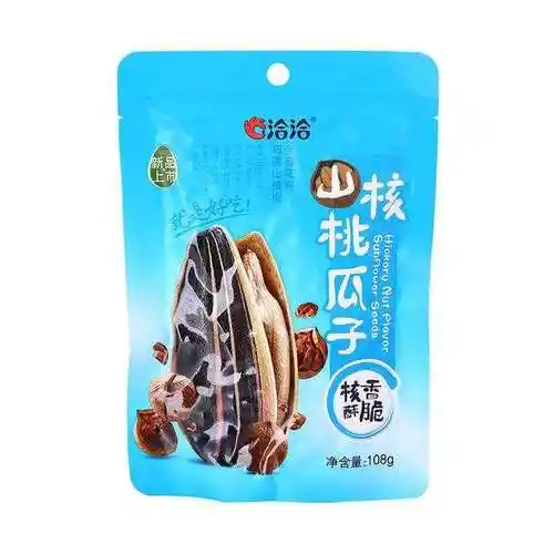 > 洽洽 坚果炒货 蓝袋 山核桃味瓜子108g(休闲零食)商品评价 > 好喝哦