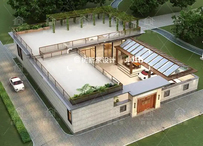 农村自建房一层别墅应该怎么盖才漂亮