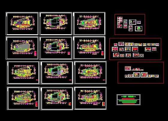 综合楼装修竣工图