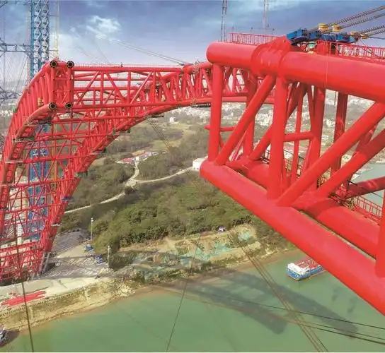 钢结构桥梁世界第一拱桥平南三桥通车啦一起回顾世界第一拱的诞生热血