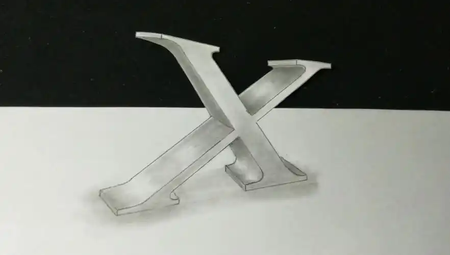 画一个悬浮起来的立方体