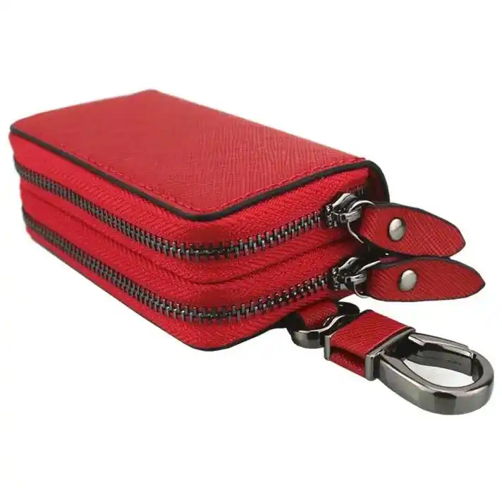 上热门 纯手工打造男女通用款汽车钥匙包# - 抖音