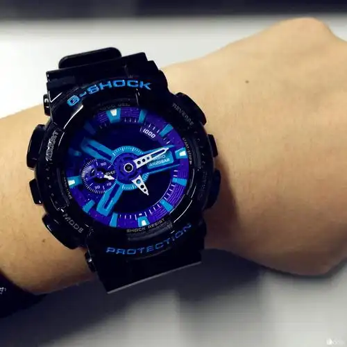 卡西欧(casio)手表 g-shock系列黑蓝配色