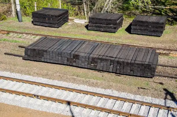 铁路枕木图片