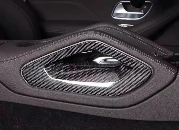 奔驰gle碳纤维内饰