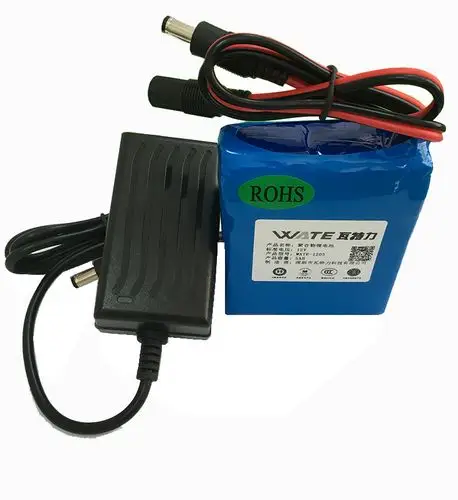 12v5ah锂电池12v5a聚合物监控音响对讲机扩音机