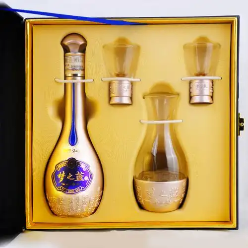 【官方授权店】洋河梦之蓝 手工班小酒礼盒 52度 125ml小瓶装绵柔浓香