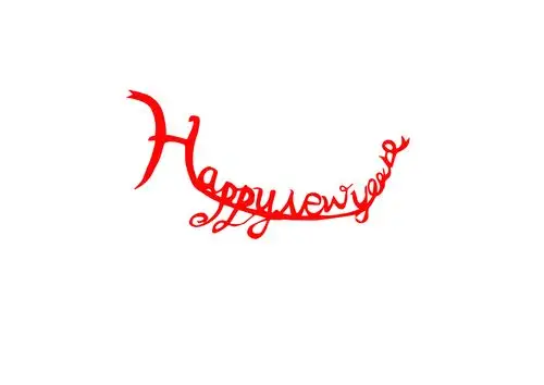 happy new year|平面|字体/字形|兰月lucky - 原创作品 - 站酷 (zcool