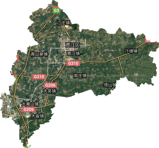 贾汪区高清卫星地图