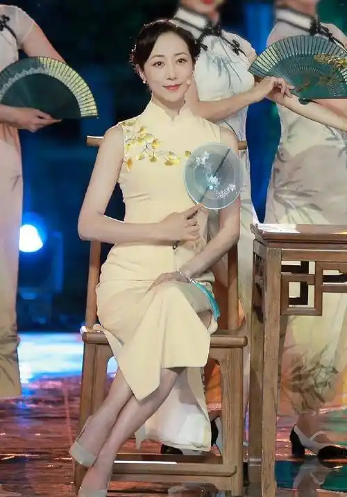 韩雪旗袍造型:这位"江南姑娘"出身豪门!_女性_身材_款式