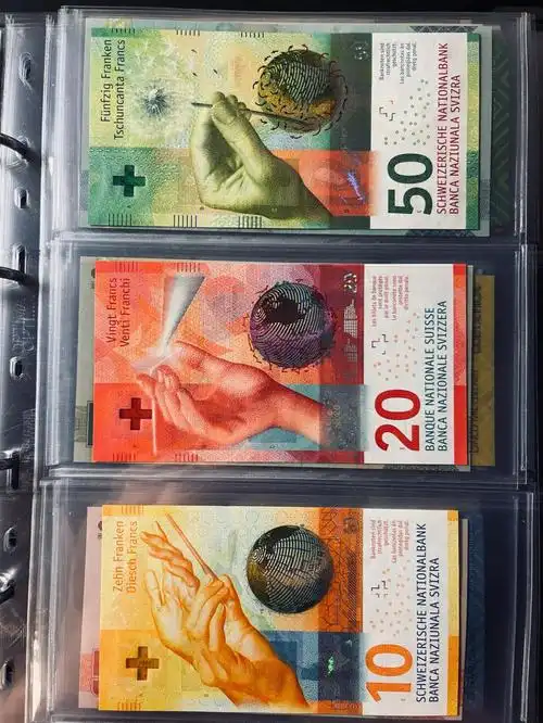 瑞士带你看世界纸币关注持续更新