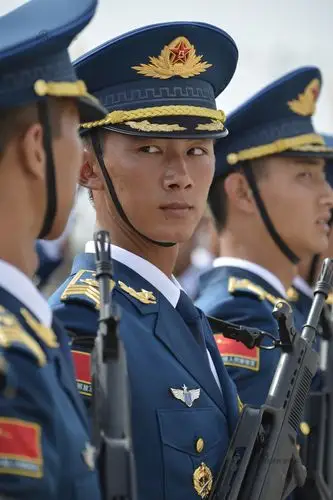 空军受阅方队训练照公开_新浪图片_手机新浪网