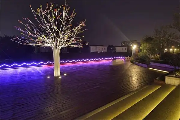 公园夜景灯光亮化如何做才能吸引人?