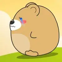 胖呼呼圆溜溜这才是我的特点可爱搞笑小熊卡通头像图片