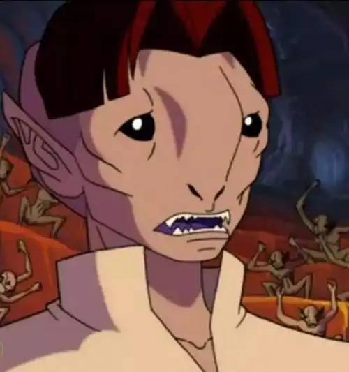 ▼《天线宝宝》每隔几集都会有这样一个小人歌声诡异▼《葫芦娃》第一