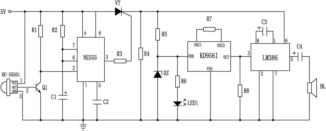 cn106530561a_人体热释电红外感应报警器失效