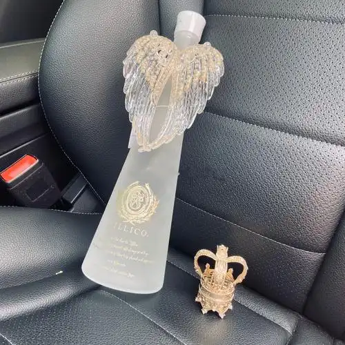 fillico日本神户矿泉水珠宝水晶菲高丽皇冠翅膀款高端精美礼品皇后