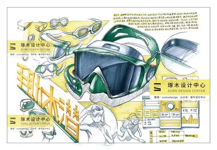 工业设计手绘-工业设计快题|工业/产品|其他工业/产品|琢木设计中心