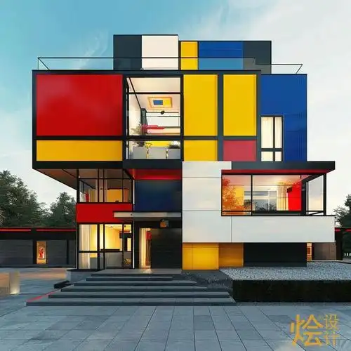 aigcx蒙德里安:就几个色块还能这么玩?