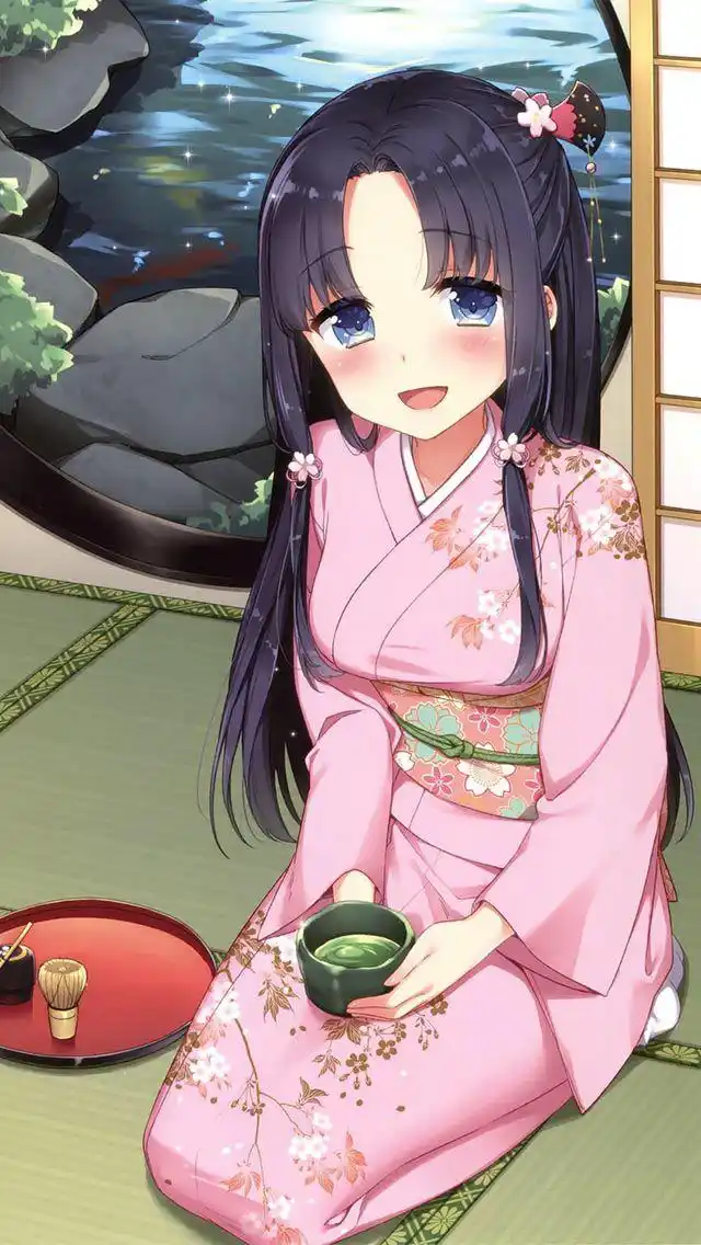 少女 二次元同人 和风小萝莉萌妹子 和服美人 精美插画漫画 唯美手绘