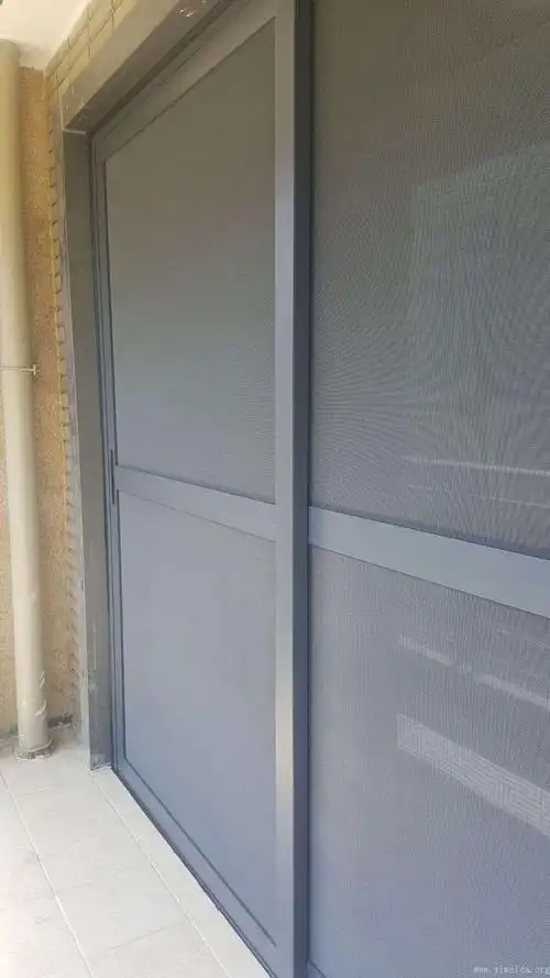 意美达牌两扇推拉防盗纱门