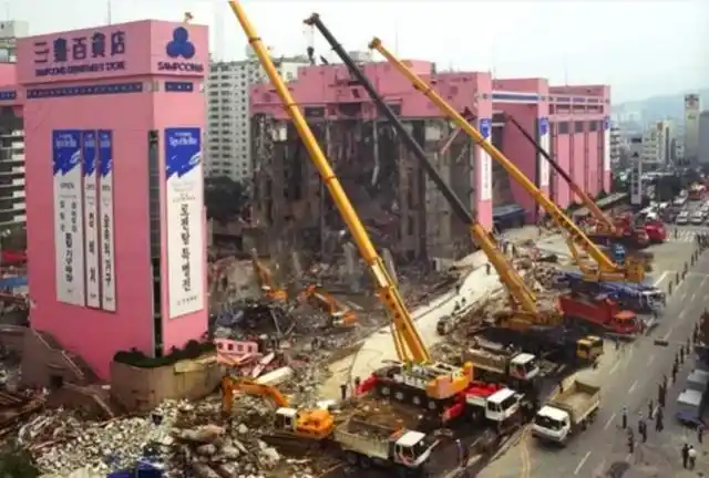 深圳赛格大厦摇晃初步调查结果出炉回顾韩国三丰百货20秒坍塌502人