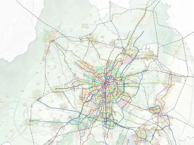 《成都市城市轨道交通线网规划》(2021版)来啦!