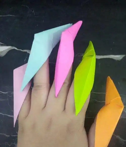 魔鬼手指甲折纸